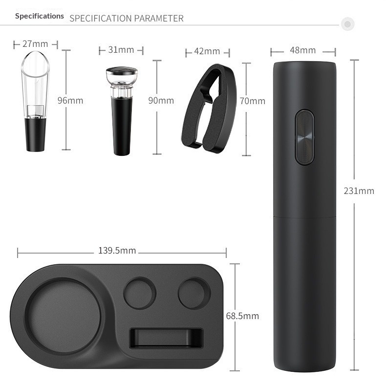 Electric Wine Bottle Opener Red Wine Plastic 5