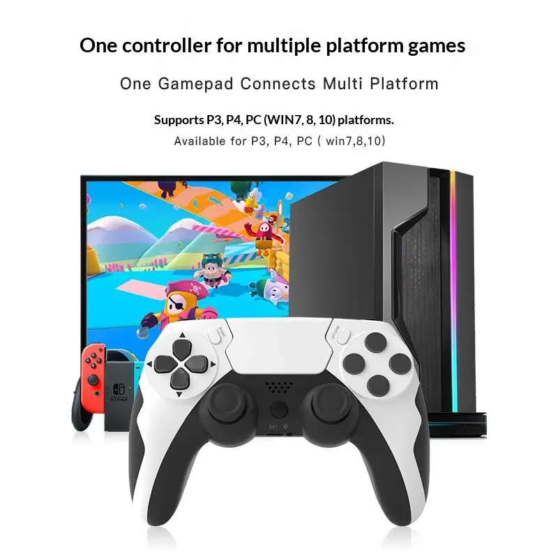 Six-axis Gyroscope Motion-sensing PS4 Wireless Bluetooth Controller