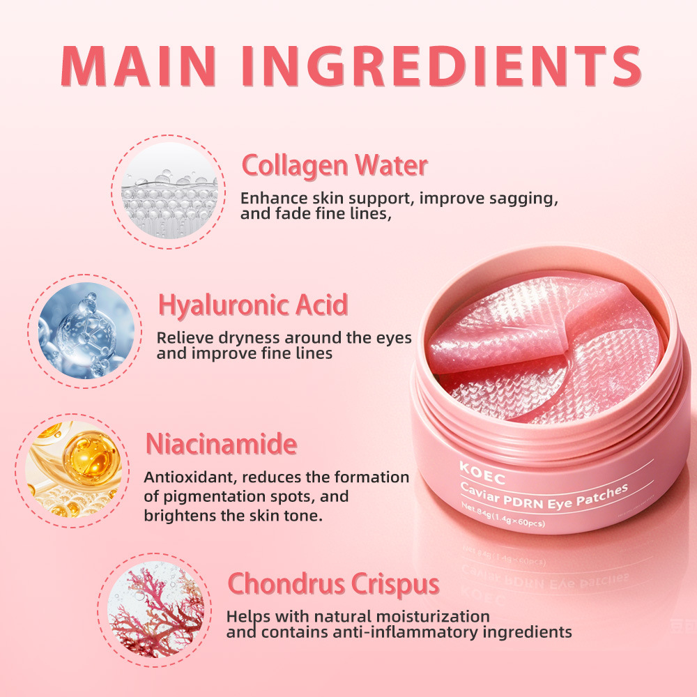 Collagen Polypeptide Texture Eye Mask Patch