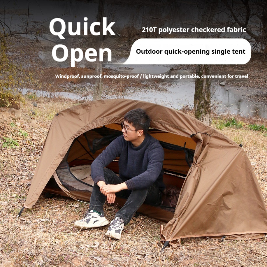Single Person Trekking Tent For Cross Border Travel