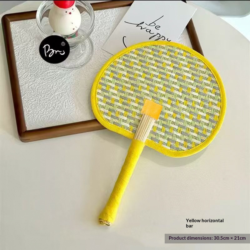 Durable Summer Fan Large Palm-leaf Fan Wheat-straw Money Shaking Fan