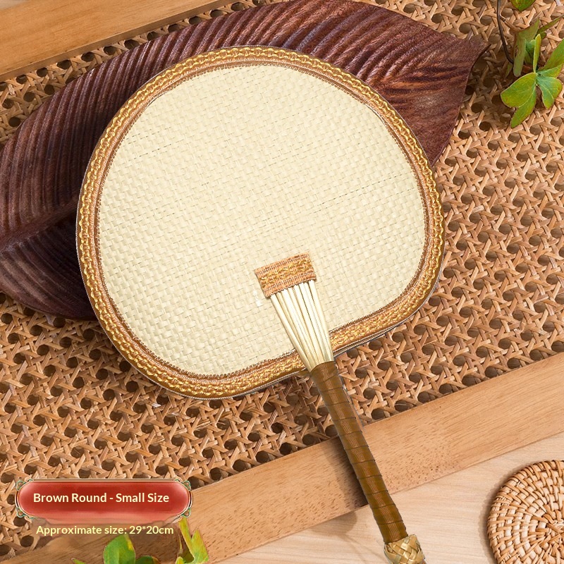 Durable Summer Fan Large Palm-leaf Fan Wheat-straw Money Shaking Fan