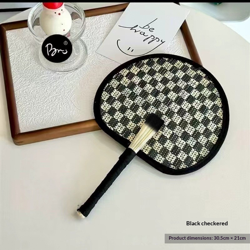 Durable Summer Fan Large Palm-leaf Fan Wheat-straw Money Shaking Fan