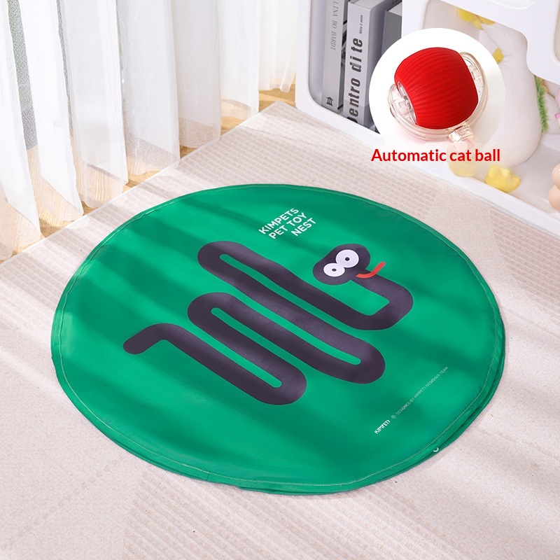 Electric Cat Toy Ball With Hunting Cover For Pets 4