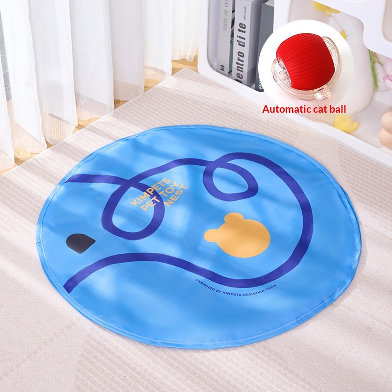 Electric Cat Toy Ball With Hunting Cover For Pets 5