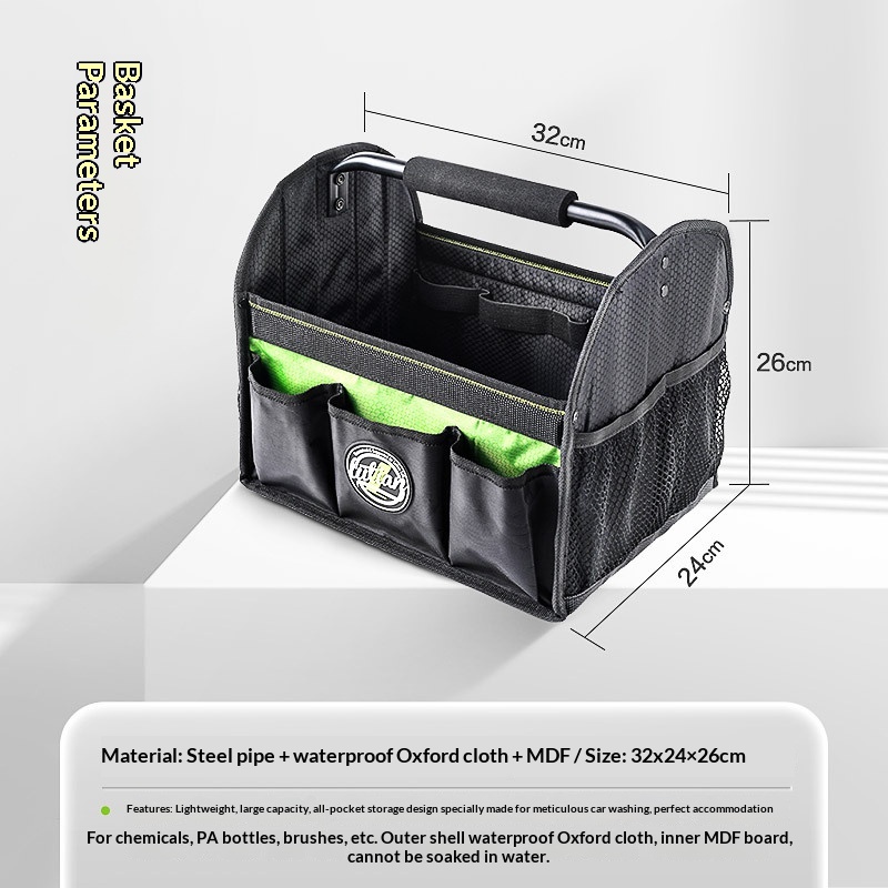 Lvtian Portable Basket Tool Bag Foldable Large-capacity Storage Box 5