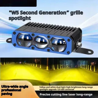 Hidden Retrofit Lens Spotlights For Car And Truck Grilles