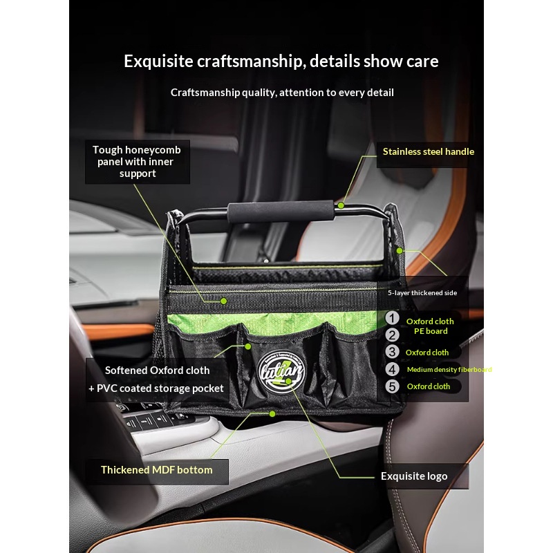 Lvtian Portable Basket Tool Bag Foldable Large-capacity Storage Box 4