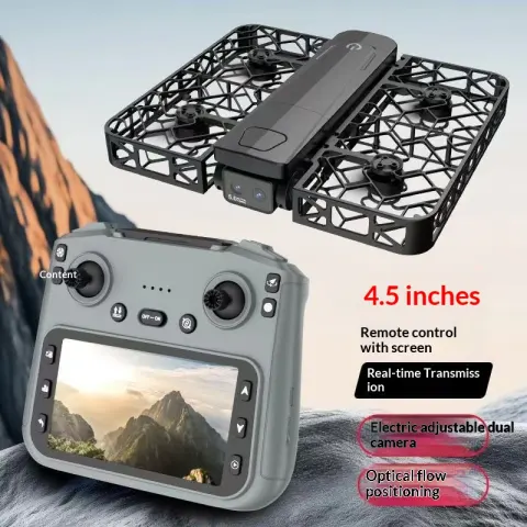 Brushless Pocket Flight Camera with Screen Control 720P HD