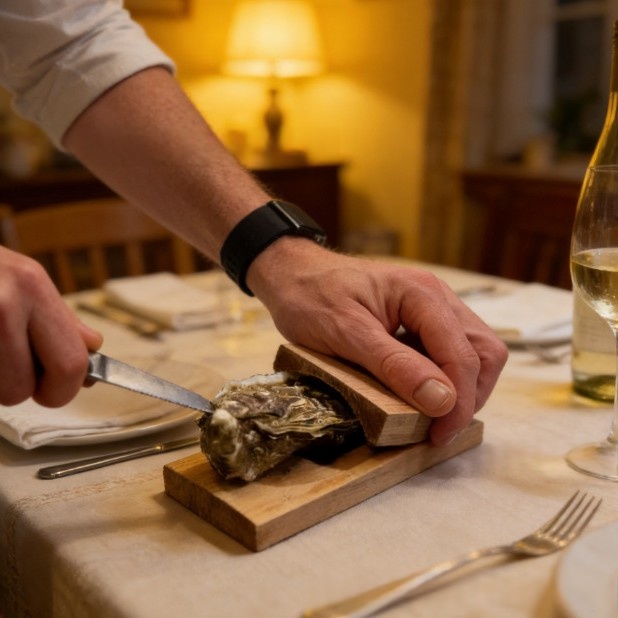 Stainless Steel Oyster Knife Kitchen Tool 5