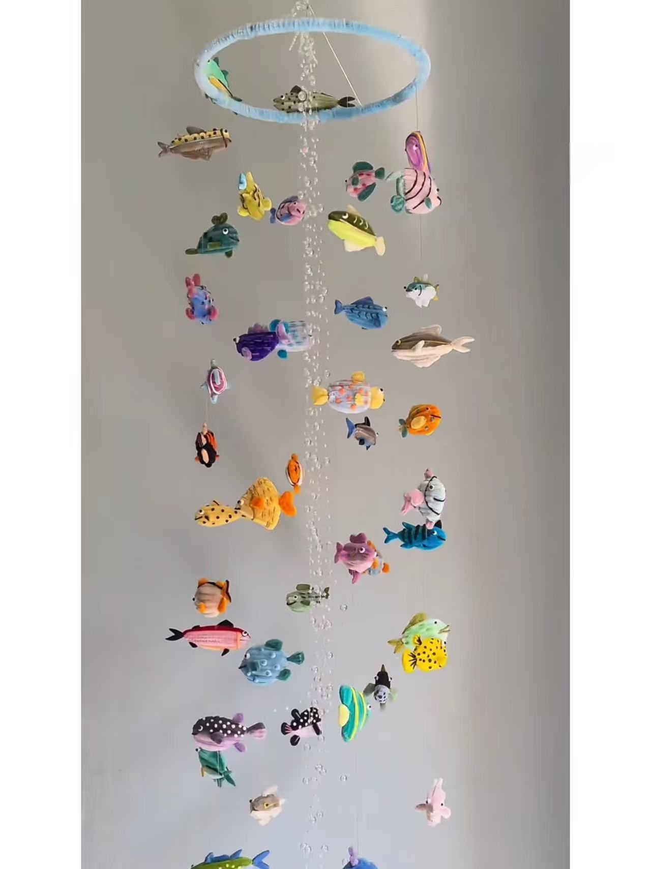 Marine Fish Wind Chime Hanging Ornament Kit 2