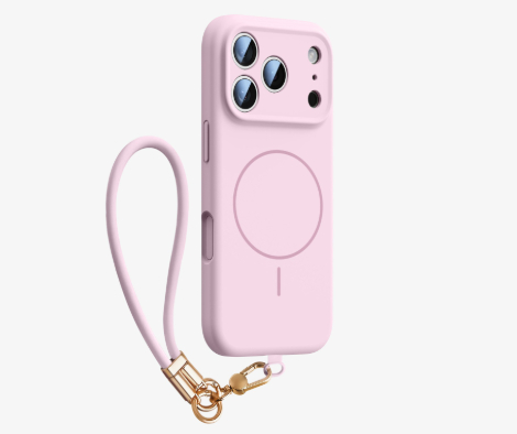 Applicable To 17 Fine Circle Magnetic Phone Case Liquid Silicone - Image 4
