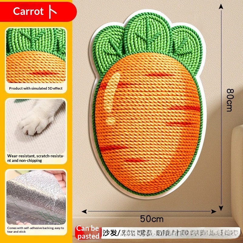Best-selling Cartoon 5D Cat-scratch Wall Sticker 10