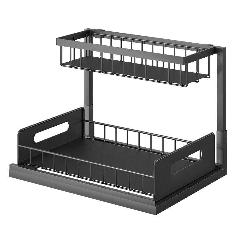 Kitchen Sink Rack, Household Pull-out Seasoning Storage - photo 6