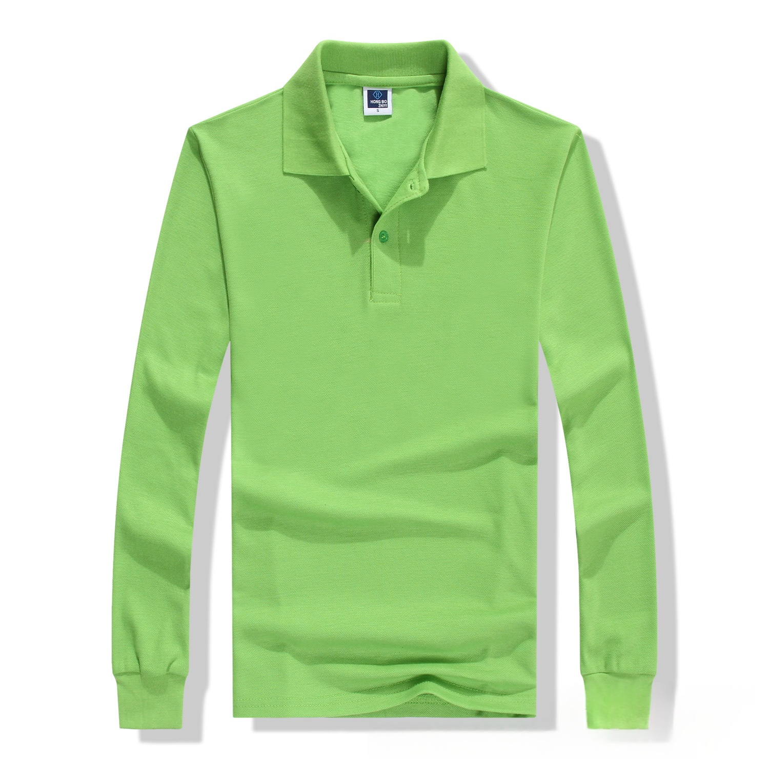 Crew-neck Collared Mens Advertising Shirt