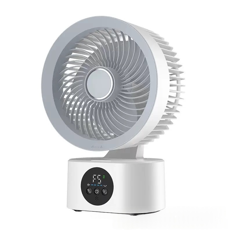Silent USB Desktop Fan — Portable & Rechargeable