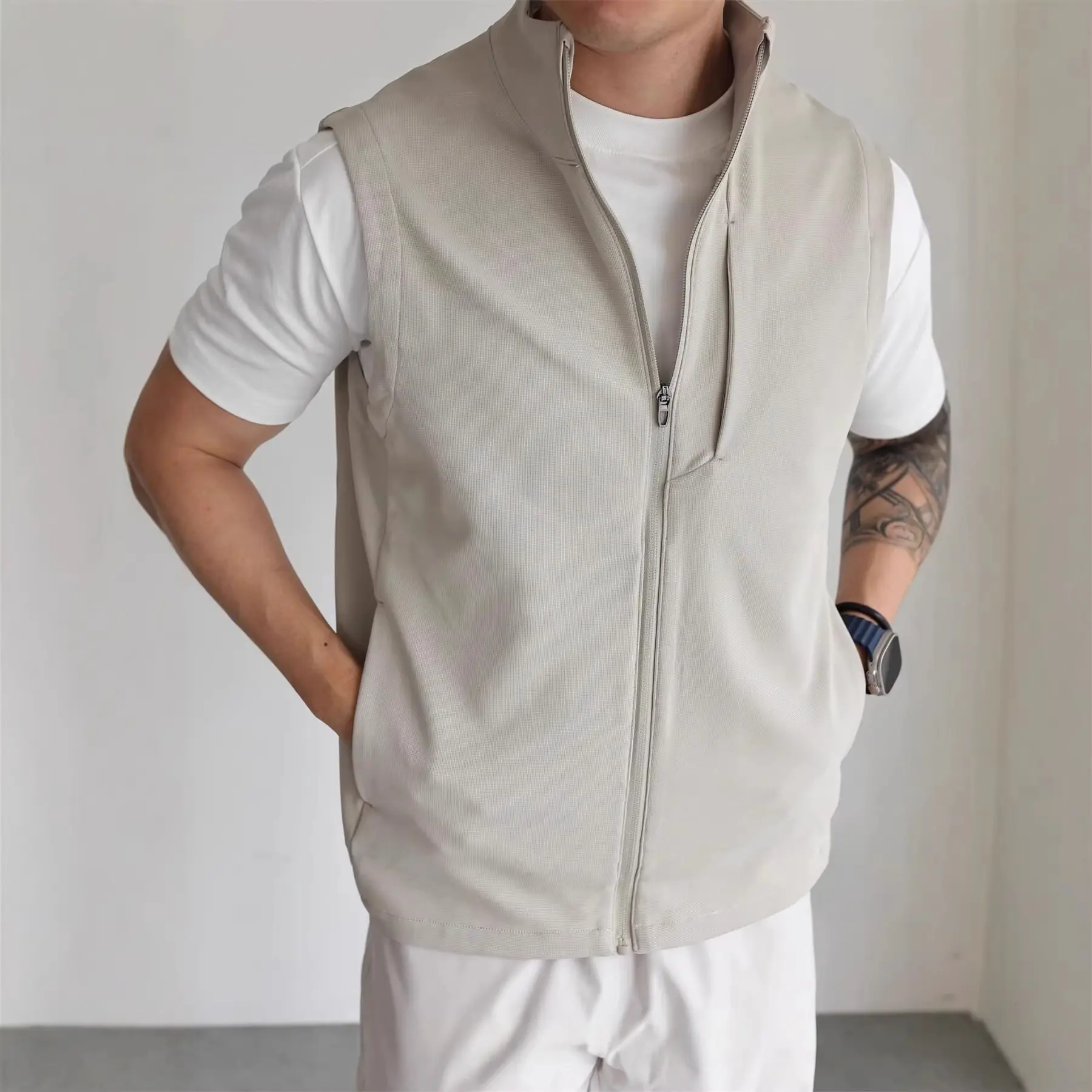 Mens Sport Jacket Casual Wrinkle-resistant Treatment