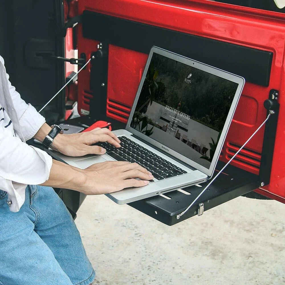 Heavy-duty Trunk Shelf Folding Table