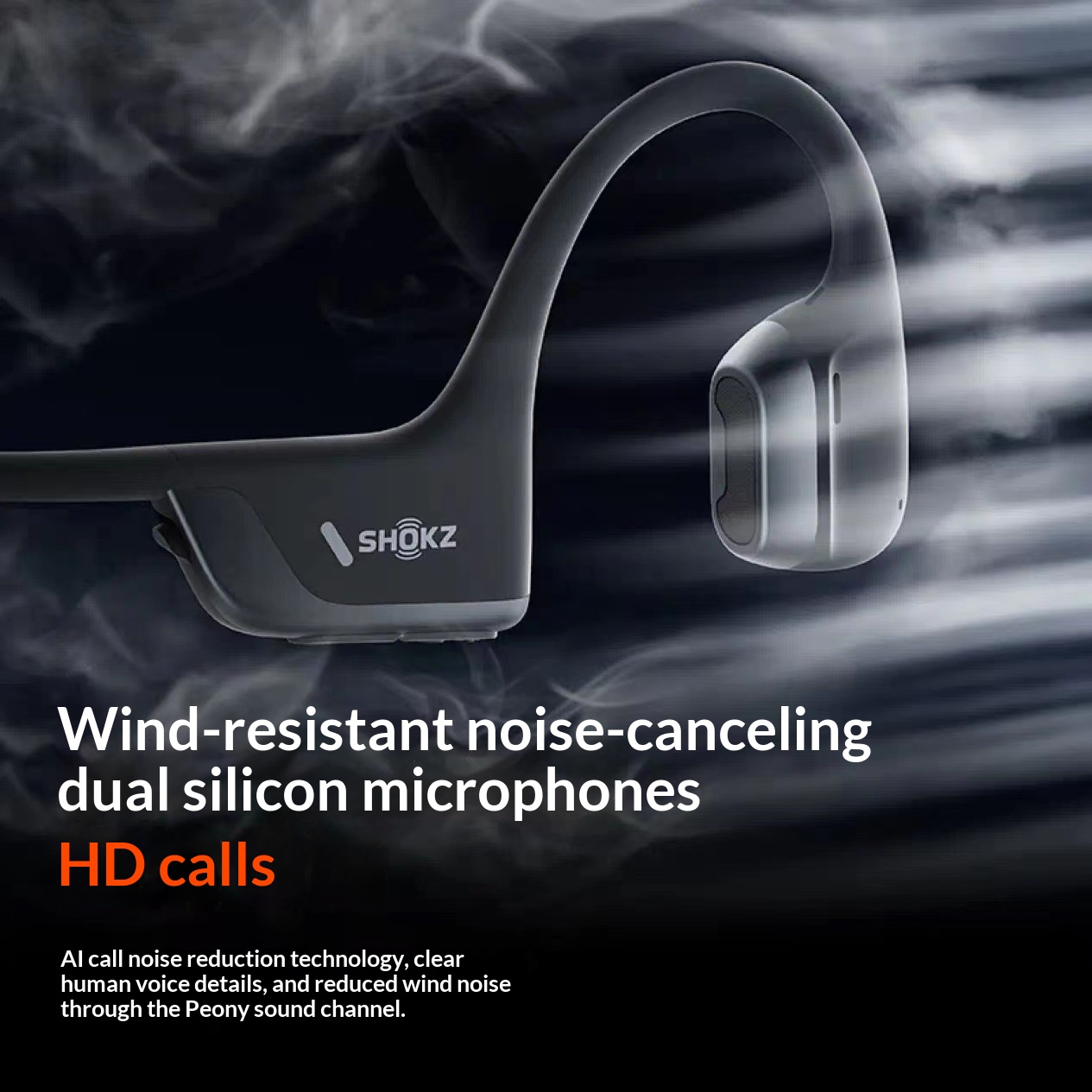 Wireless Sports Bone-conduction Bluetooth Headphones 2