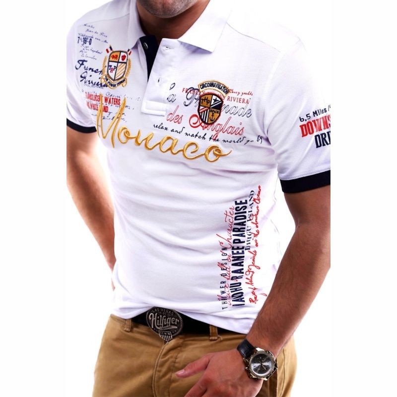 Polo Digital-printed Shirt Solid Color 2 d46fcf76 f185 4be0 9ad1 b89daae35d23