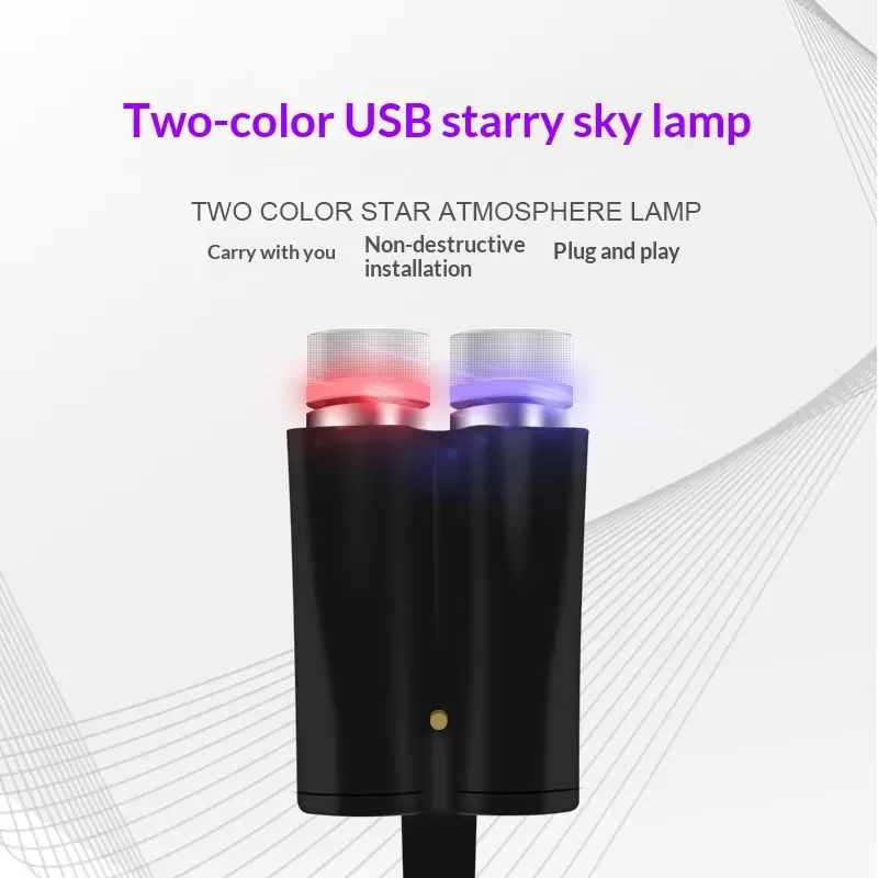 Automotive Ambient Laser Projection Decorative Light