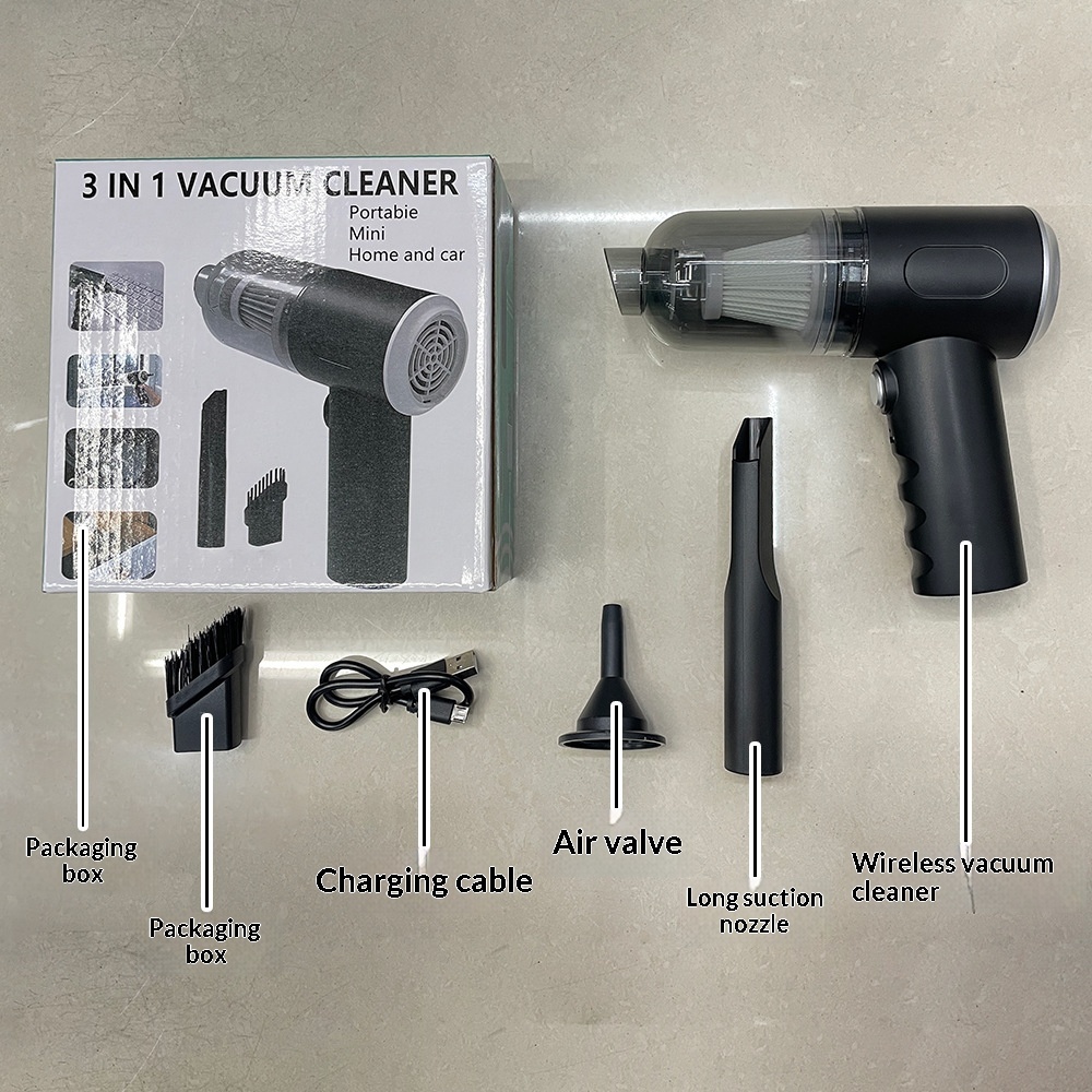 Mini Desktop Cleaning Wonder Handheld Compact Car Vacuum 4