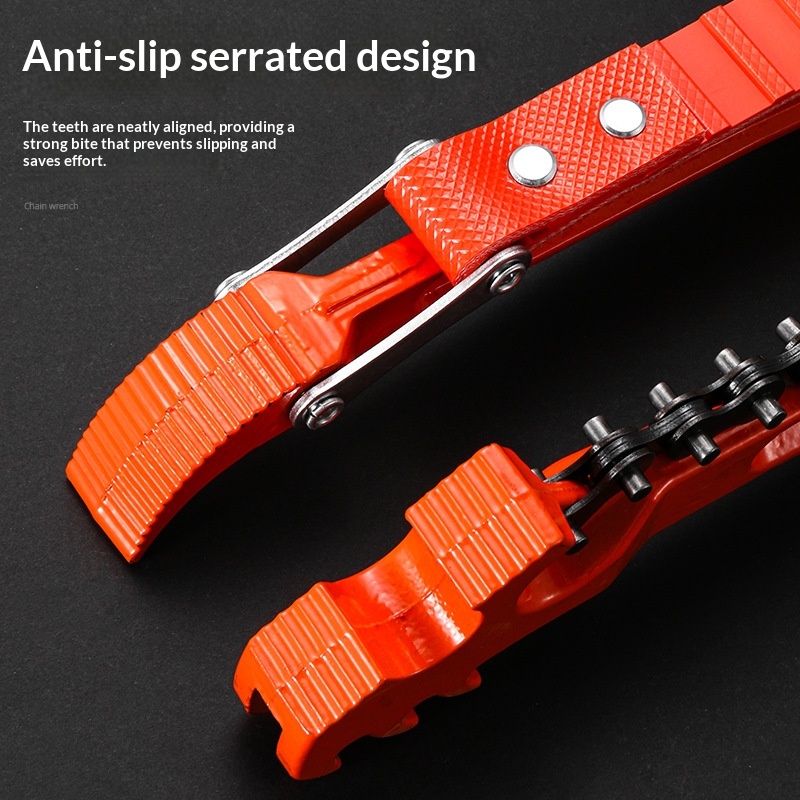 Adjustable Machine Repair Belt Wrench Tool 3