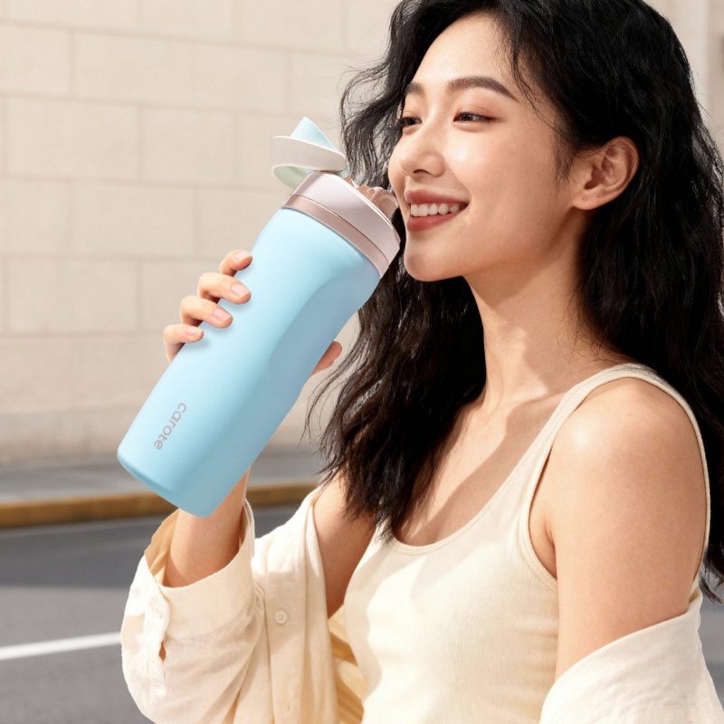 Stainless Steel Large-capacity Insulated Sports Bottle, New Model