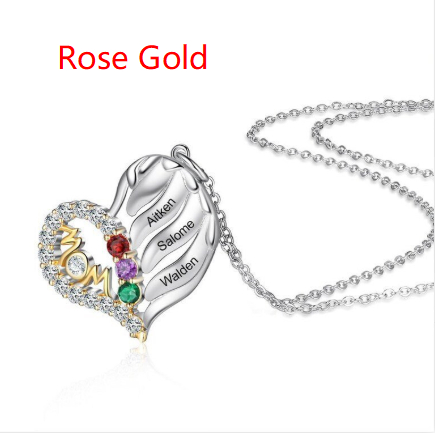 Love Personalized Custom Name Letter Love Memory Necklace