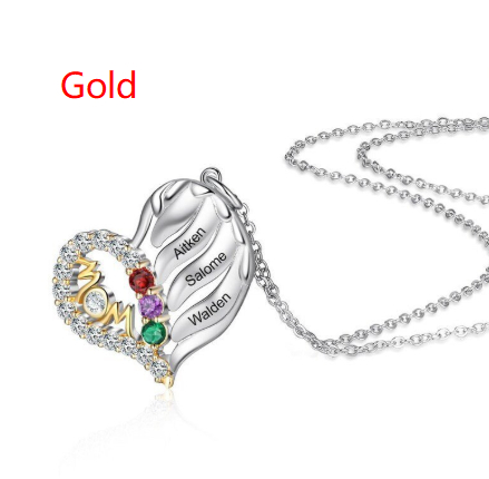 Love Personalized Custom Name Letter Love Memory Necklace