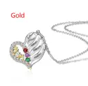 Love Personalized Custom Name Letter Love Memory Necklace view 3