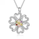 Love Personalized Custom Name Letter Love Memory Necklace view 2