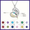 Love Personalized Custom Name Letter Love Memory Necklace view 7