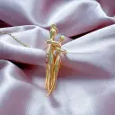 Double Embrace Couple Necklace Pendant For Men And Women view 10