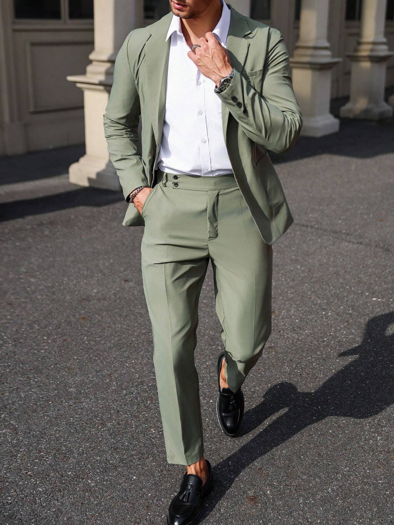 Autumn Fashion Button Suit Two-piece Suit