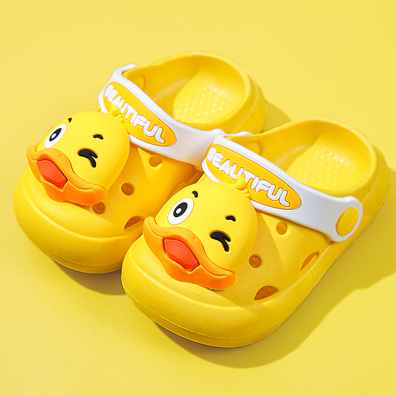Kids' Non-Slip Cartoon Slippers – Breathable & Cozy