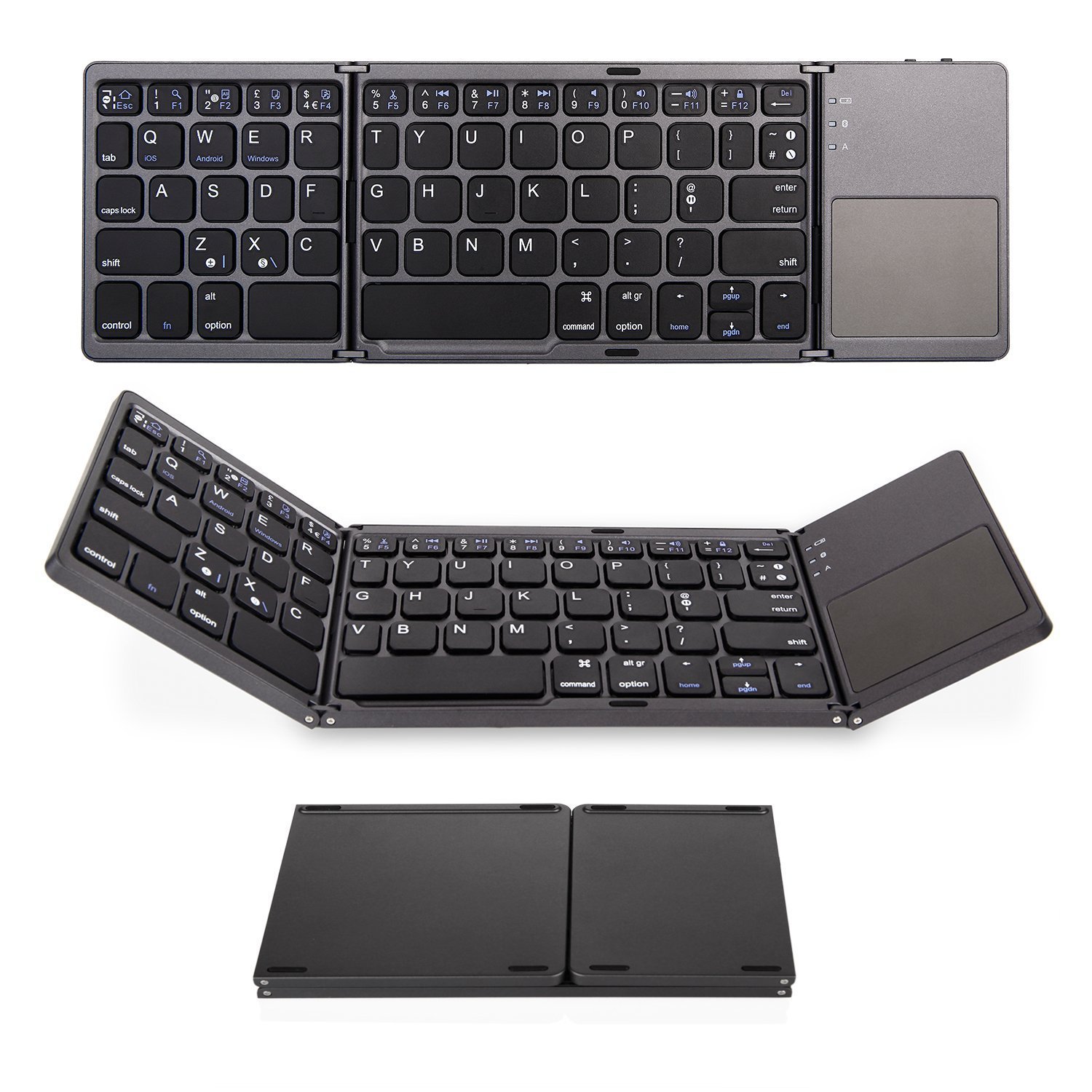 Sammenleggbar nettbrett Phone Computer trådløs Foldable - Bilde 1