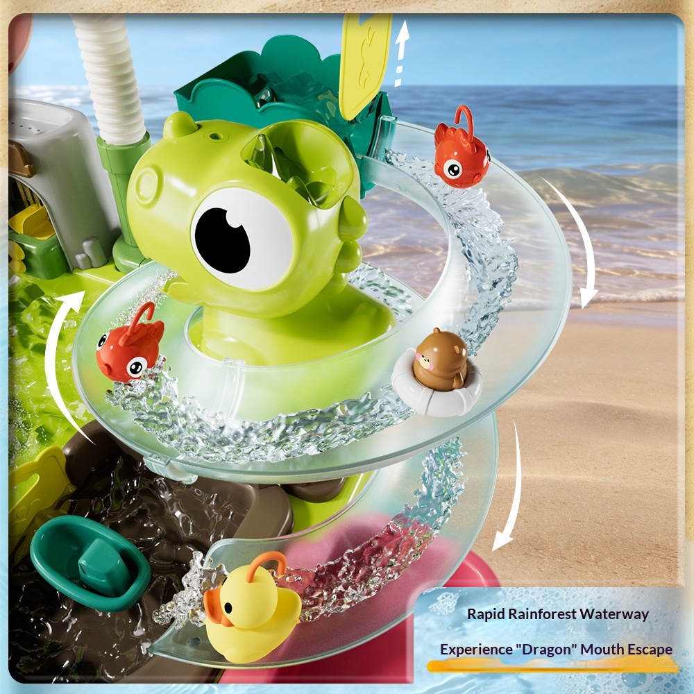 Electric Water Play Station with Fishing & Dishwasher Game