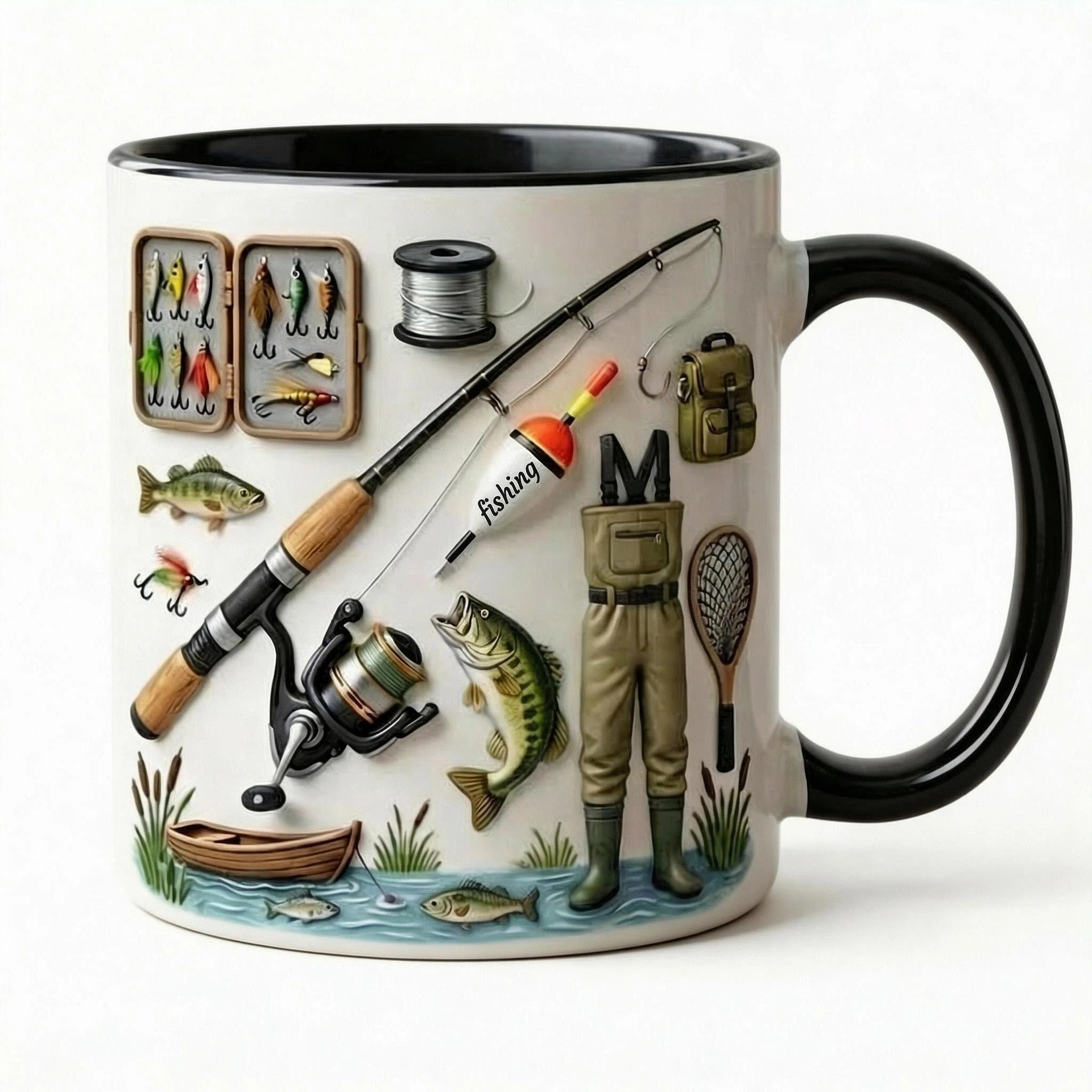 Ceramic Office Mug - Creativity Design 350ml