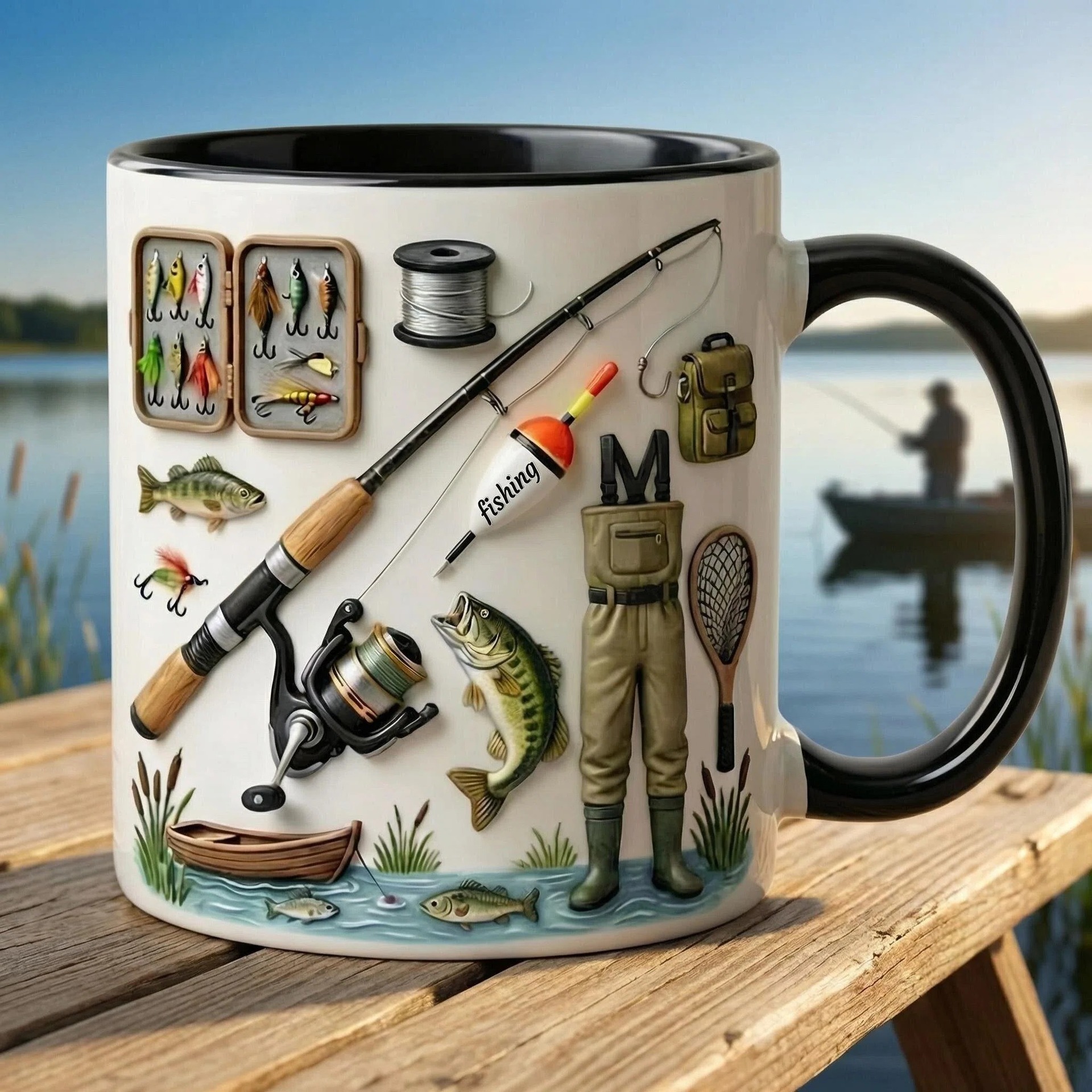 Ceramic Office Mug - Creativity Design 350ml
