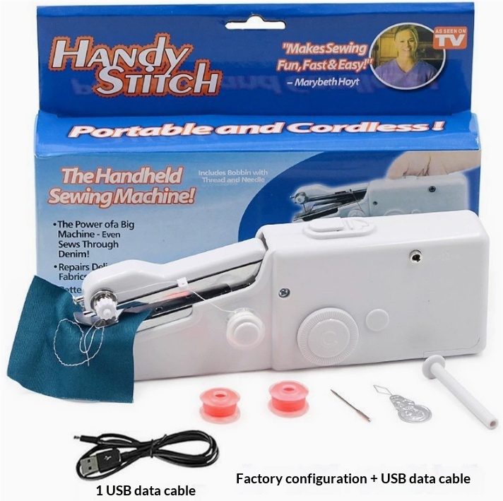 Handheld Mini Sewing Machine Set — foto 6