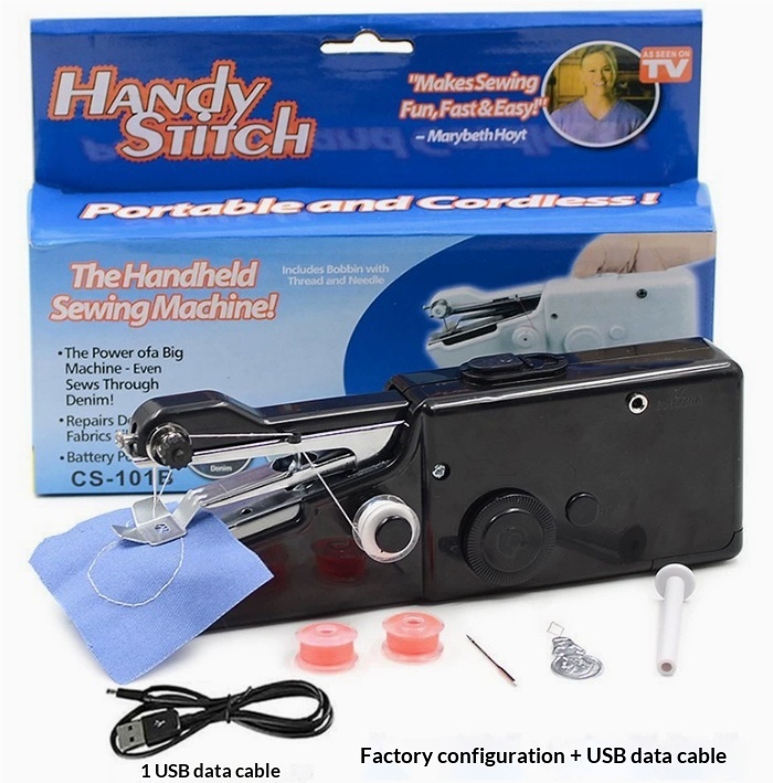 Handheld Mini Sewing Machine Set — foto 11