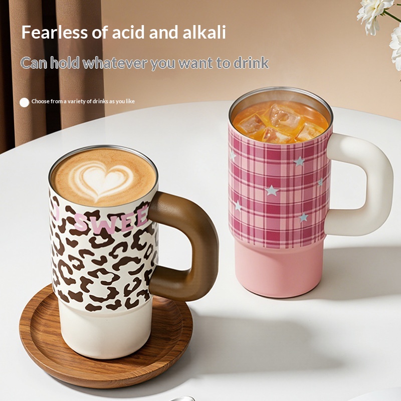Leopard Print Insulated Cup 316 Large