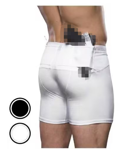 Tactical Hidden Holster Concealed Carry Compression Shorts