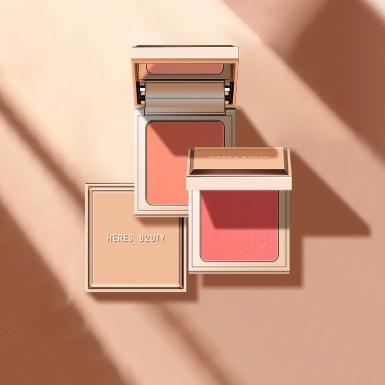 Natural Matte Highlighting Single-Color Blush Matte Blush Palette