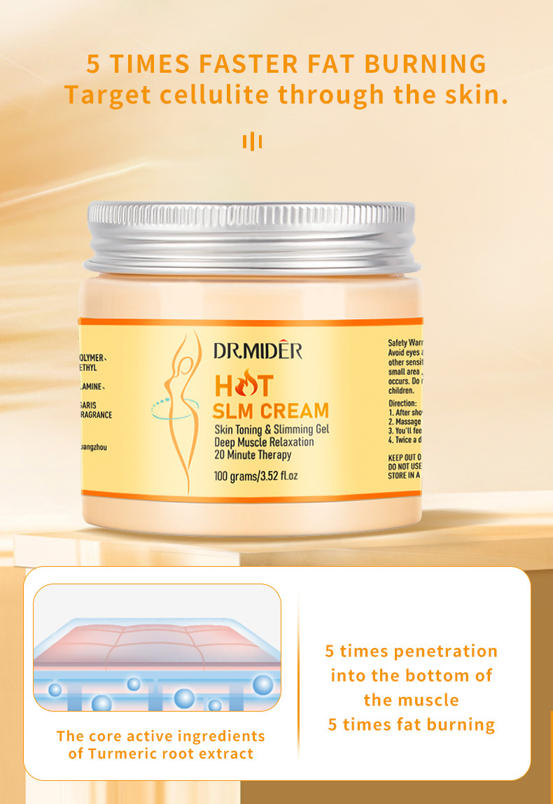 Moisturizing Skincare Belly Fat-reducing Cream 5