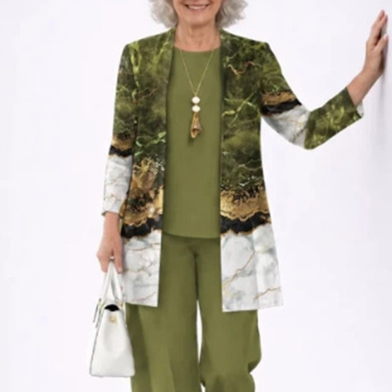 Sportswear Set: Lightweight Vest & Fitted Long Pants