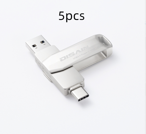 New Typec Metal Rotating USB  Drive Mobile — foto 2