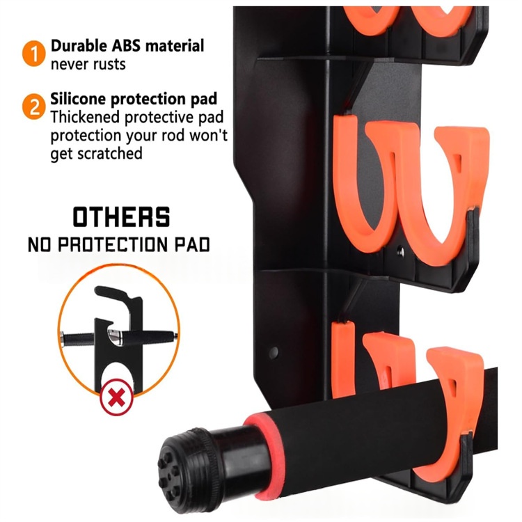 Fishing Rod Holder For Garage 6
