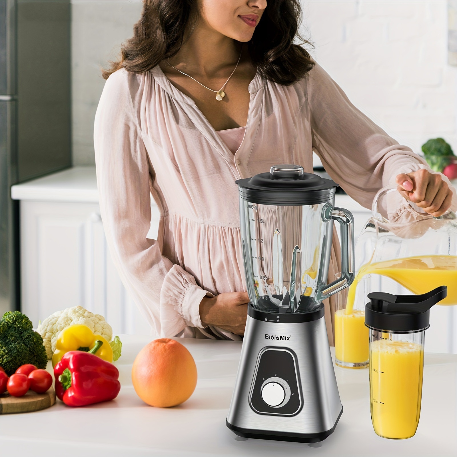 Mélangeur électrique domestique multifonctionnel pour jus